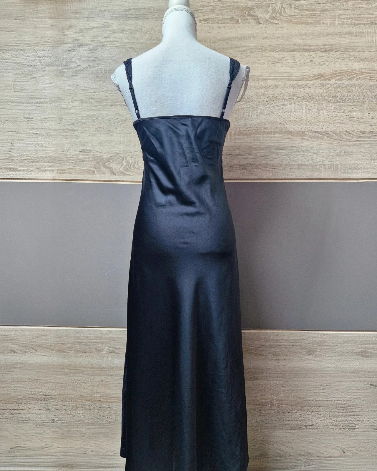 Vestido largo satinado Etam Talla 36 – photo 3